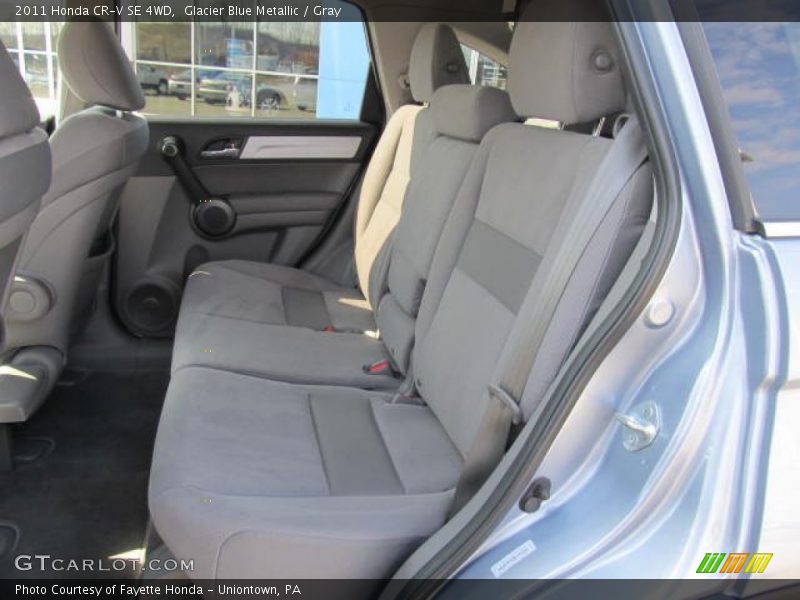 Glacier Blue Metallic / Gray 2011 Honda CR-V SE 4WD