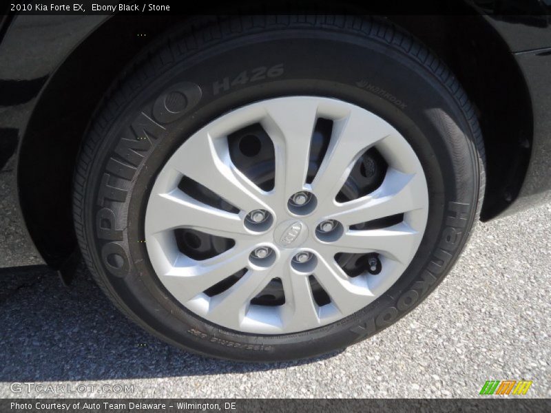 Ebony Black / Stone 2010 Kia Forte EX