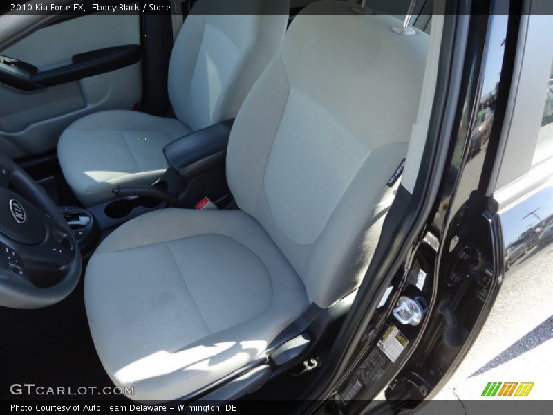 Ebony Black / Stone 2010 Kia Forte EX