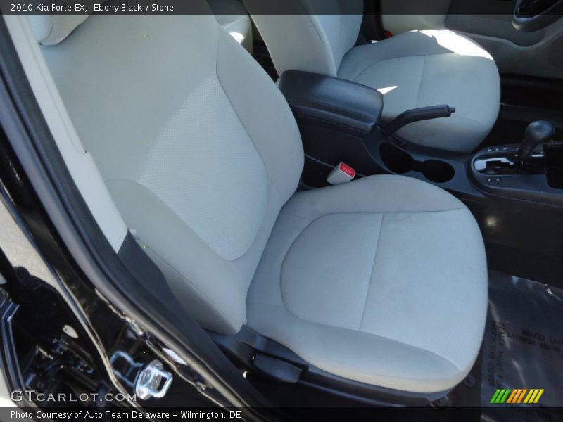 Ebony Black / Stone 2010 Kia Forte EX