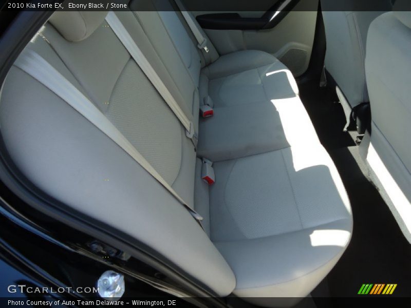 Ebony Black / Stone 2010 Kia Forte EX