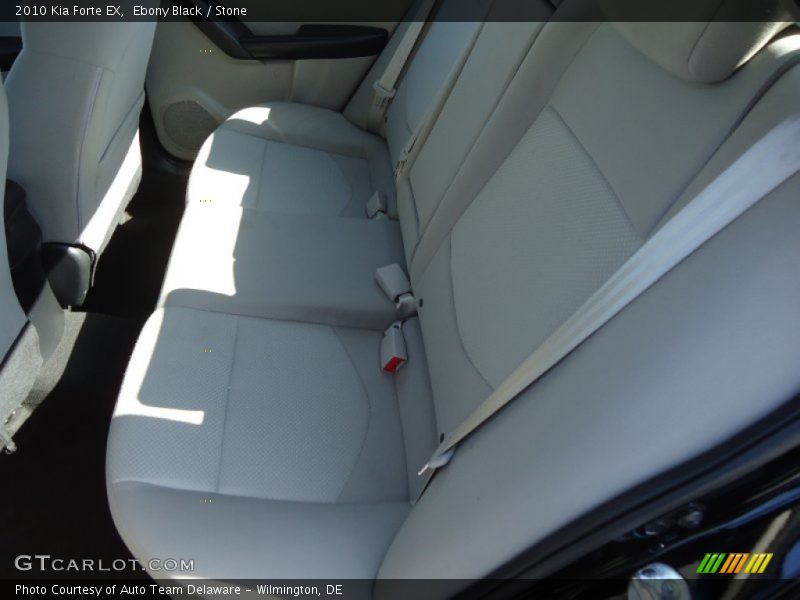 Ebony Black / Stone 2010 Kia Forte EX
