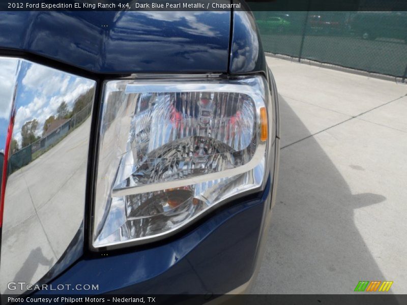 Dark Blue Pearl Metallic / Chaparral 2012 Ford Expedition EL King Ranch 4x4