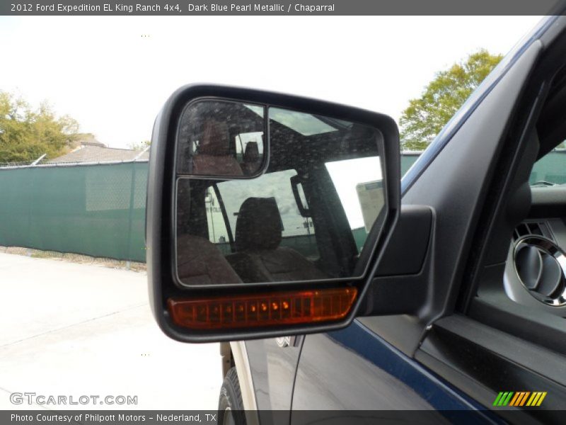 Dark Blue Pearl Metallic / Chaparral 2012 Ford Expedition EL King Ranch 4x4