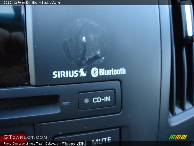 Ebony Black / Stone 2010 Kia Forte EX