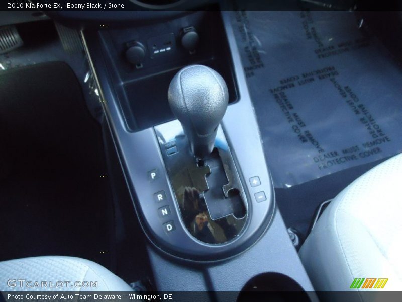 Ebony Black / Stone 2010 Kia Forte EX