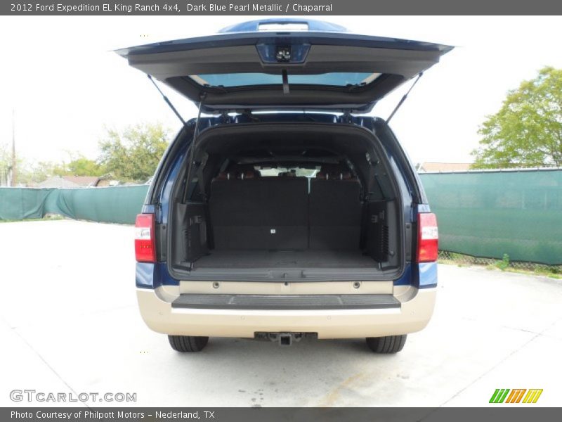 Dark Blue Pearl Metallic / Chaparral 2012 Ford Expedition EL King Ranch 4x4