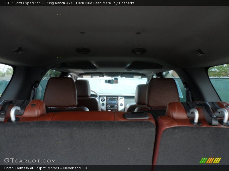 Dark Blue Pearl Metallic / Chaparral 2012 Ford Expedition EL King Ranch 4x4