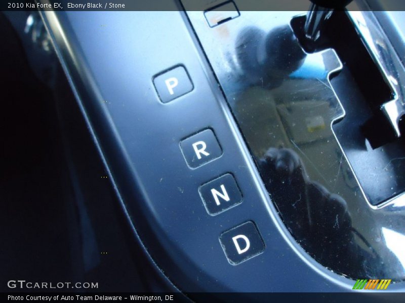Ebony Black / Stone 2010 Kia Forte EX