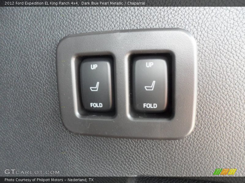 Dark Blue Pearl Metallic / Chaparral 2012 Ford Expedition EL King Ranch 4x4