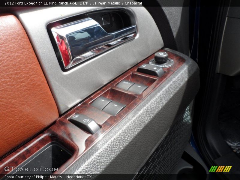 Dark Blue Pearl Metallic / Chaparral 2012 Ford Expedition EL King Ranch 4x4