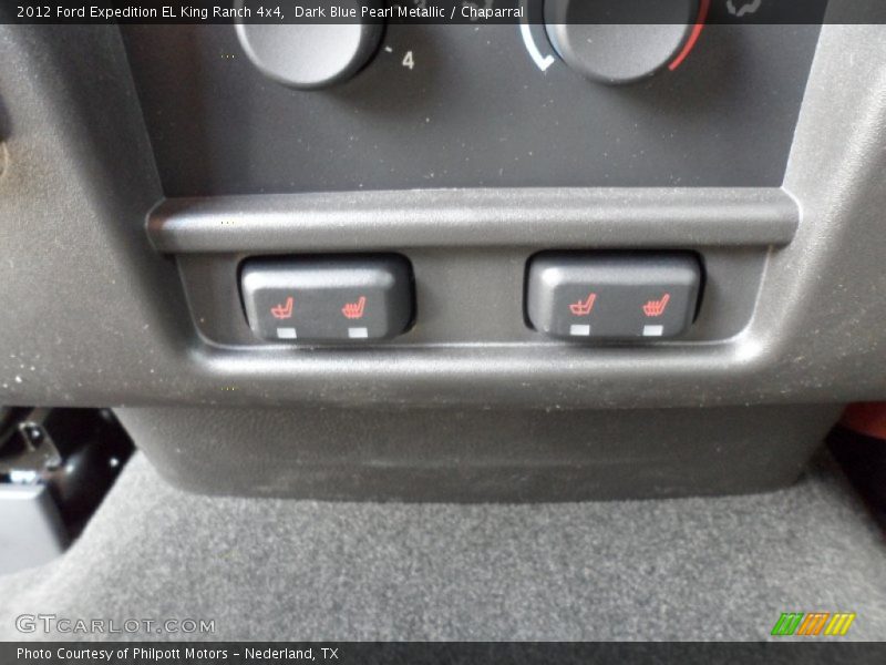 Dark Blue Pearl Metallic / Chaparral 2012 Ford Expedition EL King Ranch 4x4