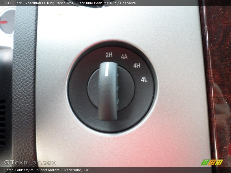 Dark Blue Pearl Metallic / Chaparral 2012 Ford Expedition EL King Ranch 4x4