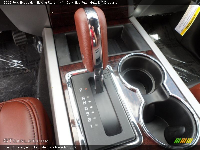 Dark Blue Pearl Metallic / Chaparral 2012 Ford Expedition EL King Ranch 4x4