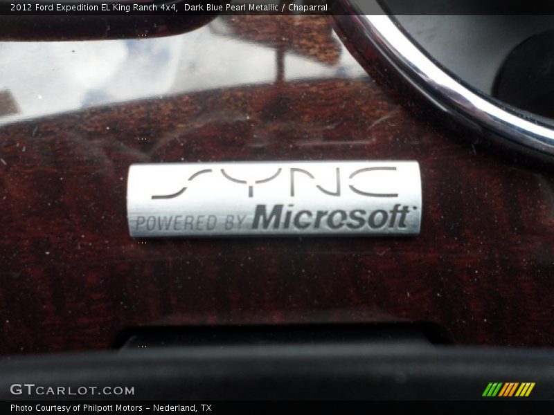 Dark Blue Pearl Metallic / Chaparral 2012 Ford Expedition EL King Ranch 4x4