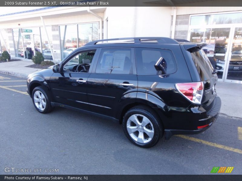 Obsidian Black Pearl / Black 2009 Subaru Forester 2.5 XT