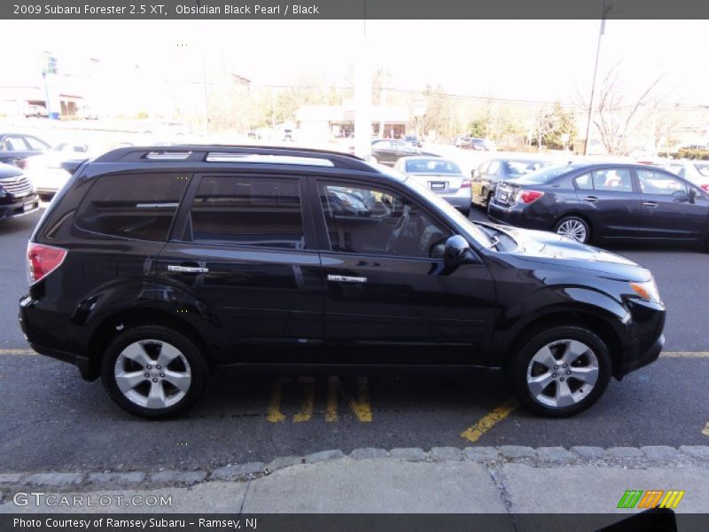 Obsidian Black Pearl / Black 2009 Subaru Forester 2.5 XT