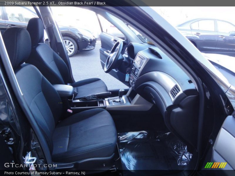 Obsidian Black Pearl / Black 2009 Subaru Forester 2.5 XT