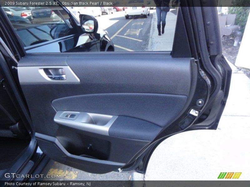 Obsidian Black Pearl / Black 2009 Subaru Forester 2.5 XT