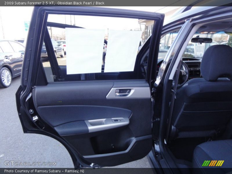 Obsidian Black Pearl / Black 2009 Subaru Forester 2.5 XT