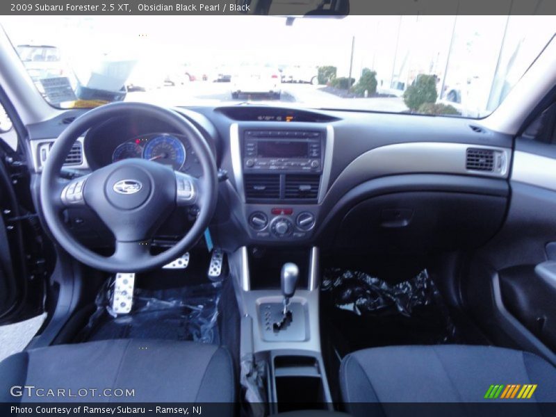Obsidian Black Pearl / Black 2009 Subaru Forester 2.5 XT