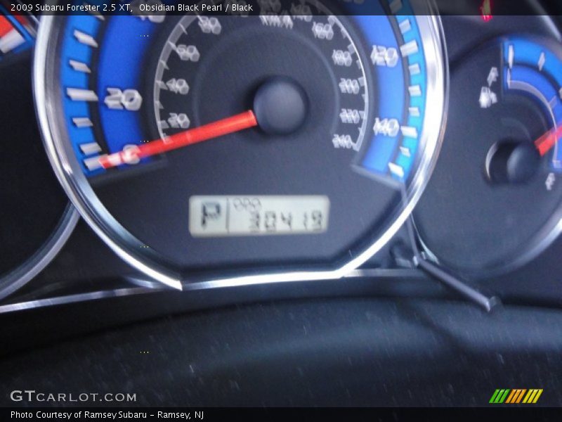 Obsidian Black Pearl / Black 2009 Subaru Forester 2.5 XT