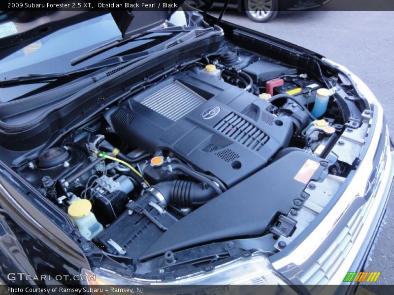 Obsidian Black Pearl / Black 2009 Subaru Forester 2.5 XT