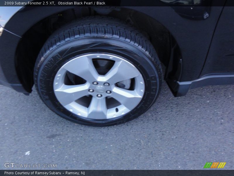 Obsidian Black Pearl / Black 2009 Subaru Forester 2.5 XT