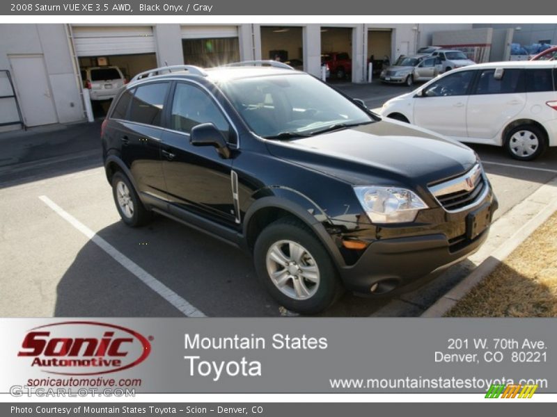 Black Onyx / Gray 2008 Saturn VUE XE 3.5 AWD