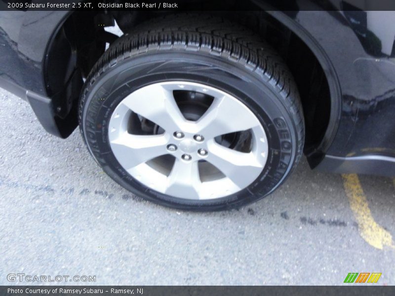 Obsidian Black Pearl / Black 2009 Subaru Forester 2.5 XT