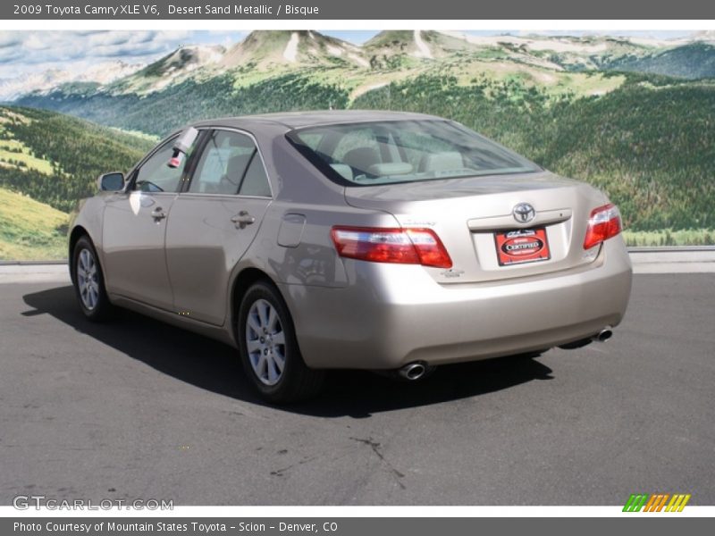 Desert Sand Metallic / Bisque 2009 Toyota Camry XLE V6