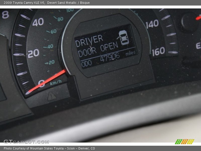 Desert Sand Metallic / Bisque 2009 Toyota Camry XLE V6