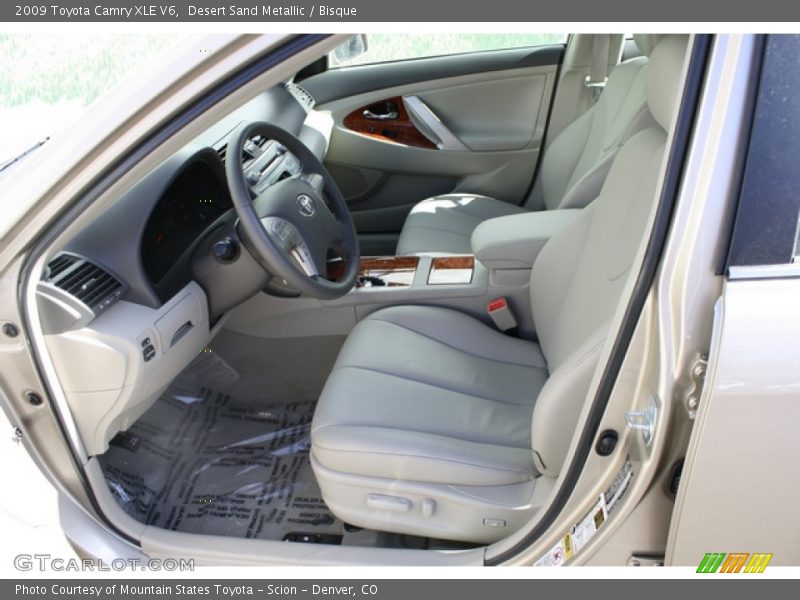 Desert Sand Metallic / Bisque 2009 Toyota Camry XLE V6
