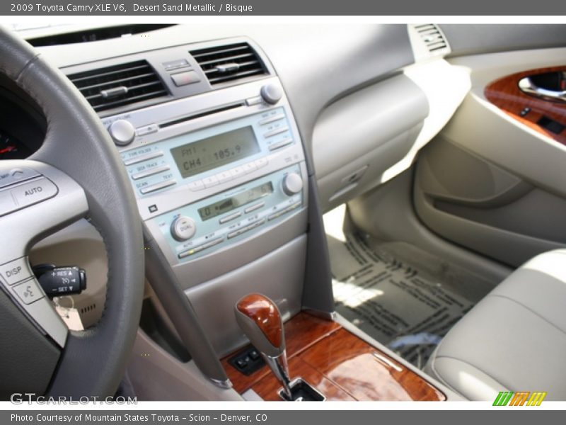 Desert Sand Metallic / Bisque 2009 Toyota Camry XLE V6
