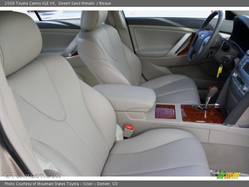 Desert Sand Metallic / Bisque 2009 Toyota Camry XLE V6