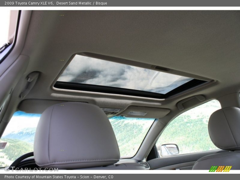 Desert Sand Metallic / Bisque 2009 Toyota Camry XLE V6