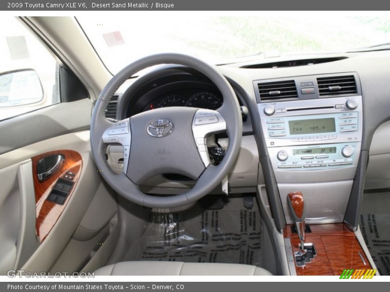 Desert Sand Metallic / Bisque 2009 Toyota Camry XLE V6