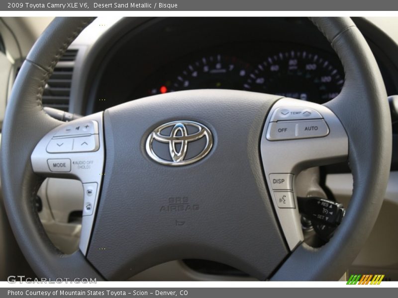 Desert Sand Metallic / Bisque 2009 Toyota Camry XLE V6