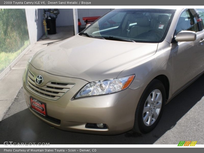 Desert Sand Metallic / Bisque 2009 Toyota Camry XLE V6
