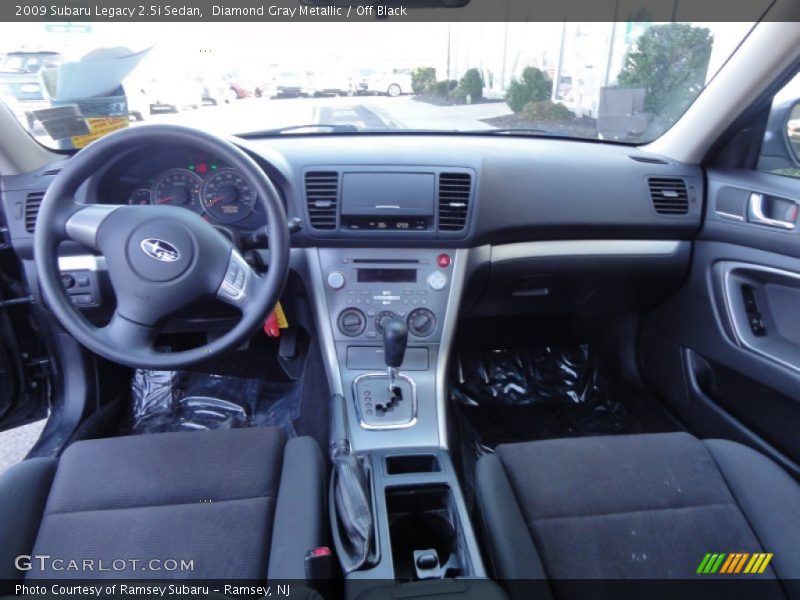 Diamond Gray Metallic / Off Black 2009 Subaru Legacy 2.5i Sedan