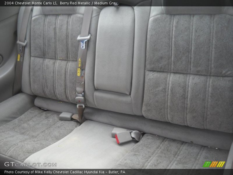Berry Red Metallic / Medium Gray 2004 Chevrolet Monte Carlo LS