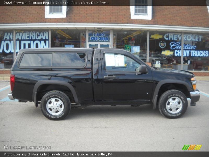 Black / Very Dark Pewter 2006 Chevrolet Colorado Regular Cab 4x4