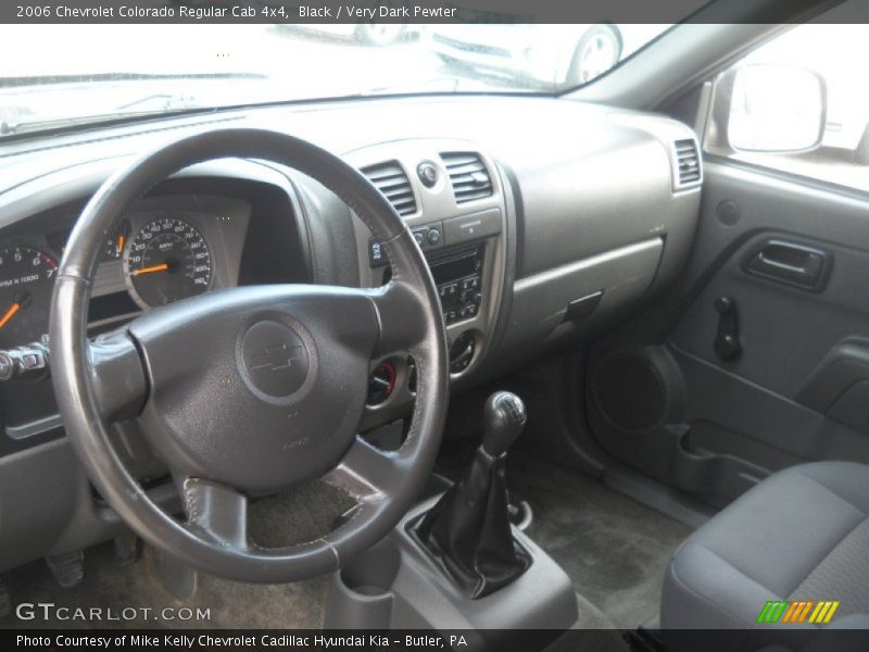 Black / Very Dark Pewter 2006 Chevrolet Colorado Regular Cab 4x4