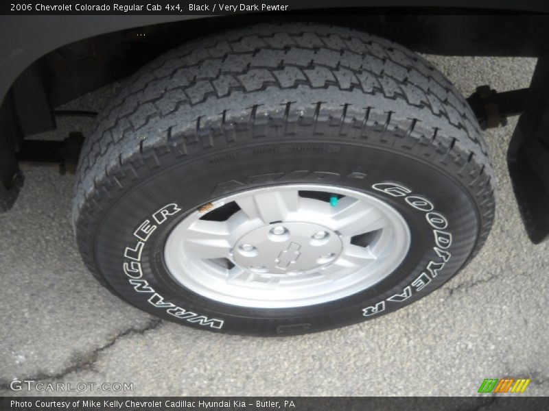 Black / Very Dark Pewter 2006 Chevrolet Colorado Regular Cab 4x4