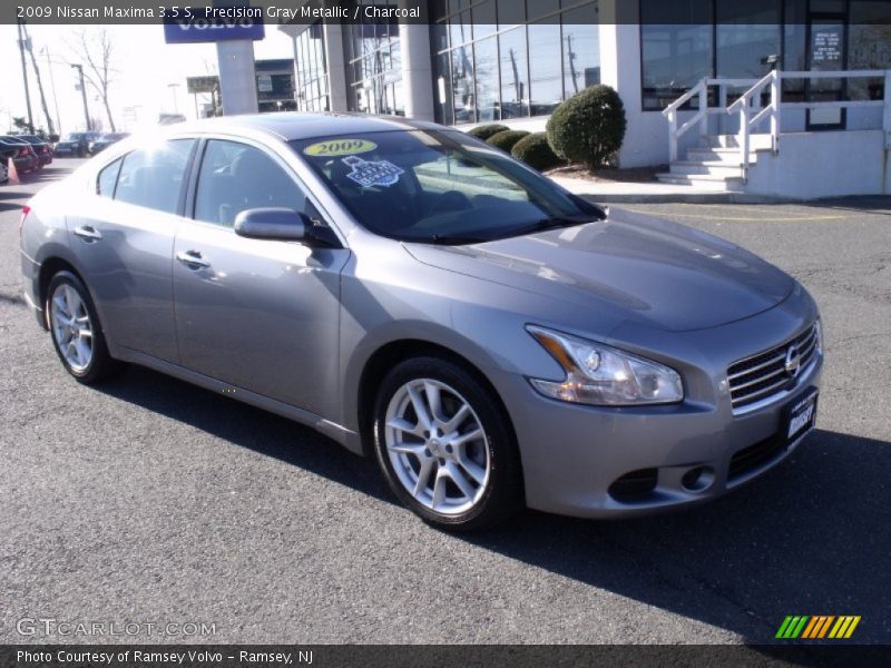 Precision Gray Metallic / Charcoal 2009 Nissan Maxima 3.5 S