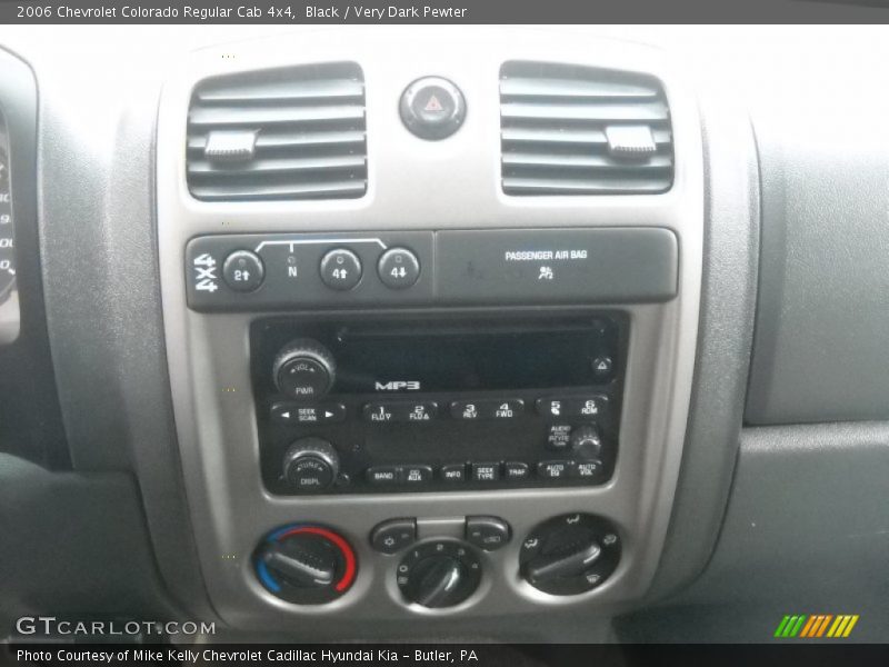 Black / Very Dark Pewter 2006 Chevrolet Colorado Regular Cab 4x4