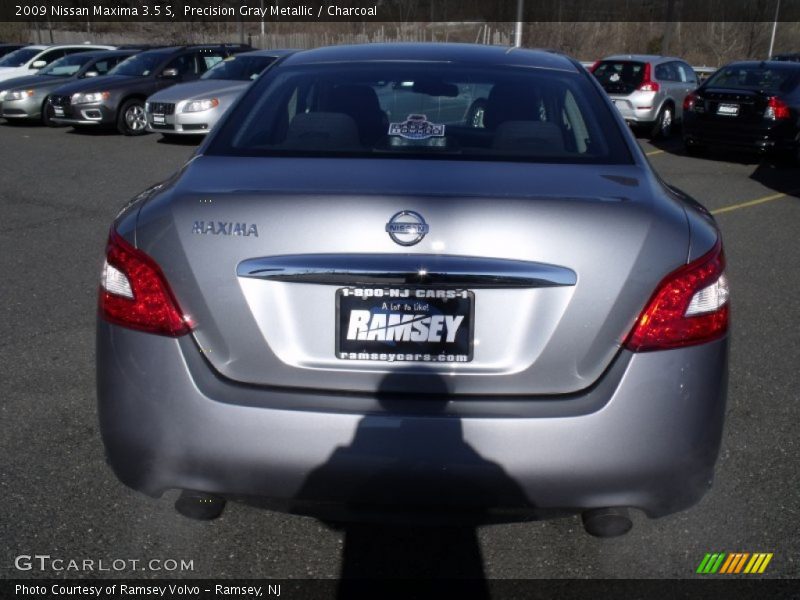 Precision Gray Metallic / Charcoal 2009 Nissan Maxima 3.5 S