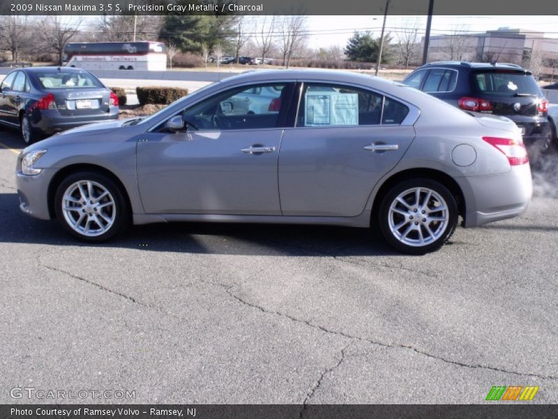 Precision Gray Metallic / Charcoal 2009 Nissan Maxima 3.5 S