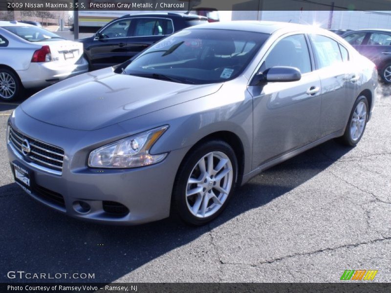 Precision Gray Metallic / Charcoal 2009 Nissan Maxima 3.5 S