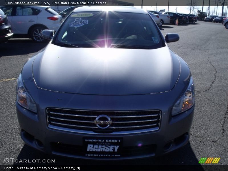 Precision Gray Metallic / Charcoal 2009 Nissan Maxima 3.5 S